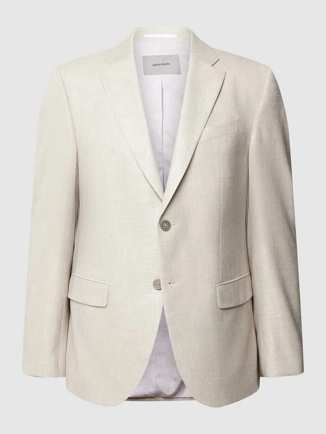Pierre Cardin 2-Knopf-Sakko Mit Reverskragen Modell 'Grant' - Beige 4 Pierre Cardin 2-Knopf-Sakko Mit Reverskragen Modell 'Grant' - Beige – Bild 2