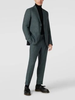 CG - Club Of Gents Sakko Mit Reverskragen - Mint Meliert