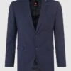 CG - Club Of Gents Slim Fit 2-Knopf-Sakko Mit Stretch-Anteil Modell 'Caden' - Royalblau