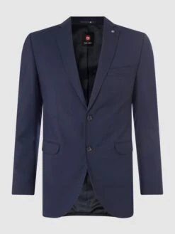 CG - Club Of Gents Slim Fit 2-Knopf-Sakko Mit Stretch-Anteil Modell 'Caden' - Royalblau