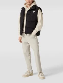 BOSS Orange Tapered Jeans Mit Label-Detail Modell 'Tatum' - Offwhite