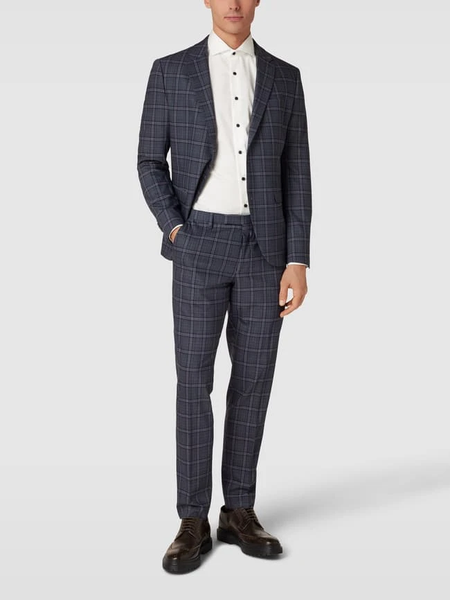 Cinque Slim Fit Sakko Mit Reverskragen - Anthrazit 3 Cinque Slim Fit Sakko Mit Reverskragen - Anthrazit