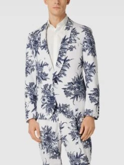 Drykorn 1-Knopf-Sakko Mit Allover-Print Modell 'Bellac' - Weiß -Boss Ralph Lauren Geschaft 757jela9ad7jae9i90o34hig64rk2c2ma14kgdac6l430k26akpj2haf88r46l9h9spj8hpp892jch2f913jcohmcoq38dpl64p38p1kccrjge9i70rm4dpj74sj6cr46kpm6o8