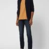 7 For All Mankind Straight Fit Jeans Mit Stretch-Anteil - Dunkelblau