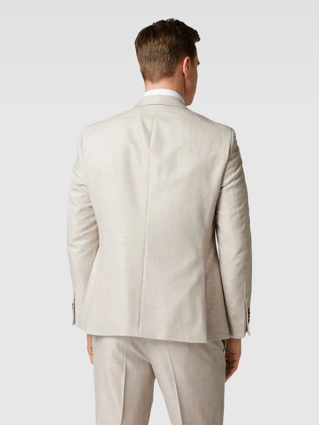 Pierre Cardin 2-Knopf-Sakko Mit Reverskragen Modell 'Grant' - Beige 7 Pierre Cardin 2-Knopf-Sakko Mit Reverskragen Modell 'Grant' - Beige – Bild 5