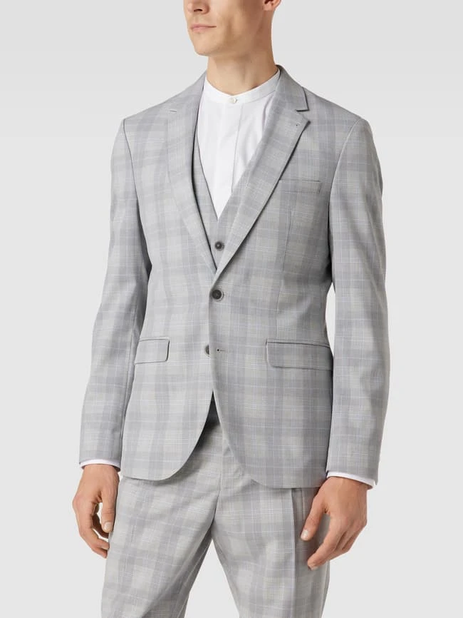 MCNEAL 2-Knopf-Sakko Mit Glencheck-Muster - Hellgrau 6 MCNEAL 2-Knopf-Sakko Mit Glencheck-Muster - Hellgrau – Bild 4