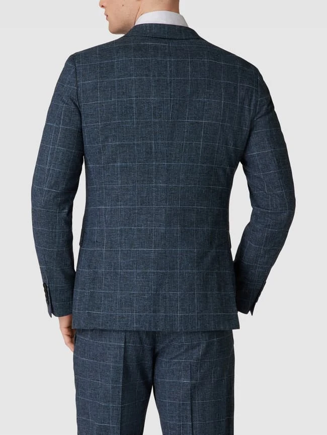 Strellson 2-Knopf-Sakko Mit Karomuster Modell 'Altzer' - Marineblau 7 Strellson 2-Knopf-Sakko Mit Karomuster Modell 'Altzer' - Marineblau – Bild 5