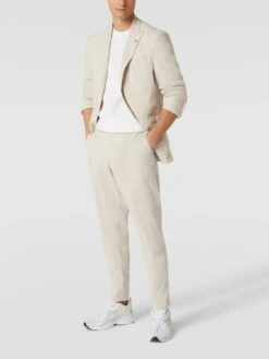 BOSS Sakko Mit Anstecknadel Modell 'Hanry' - Offwhite