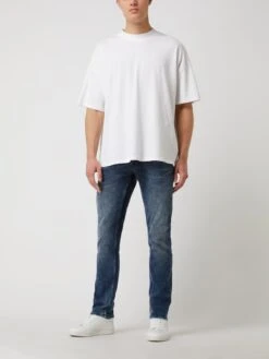 Garcia Slim Fit Jeans Mit Stretch-Anteil Modell 'Savio' - Jeans