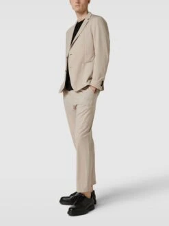 BOSS 2-Knopf-Sakko Mit Kissing Buttons Modell 'Hanry' - Beige