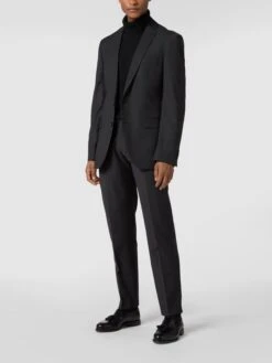 MCNEAL 2-Knopf-Sakko Mit Schurwoll-Anteil - Anthrazit