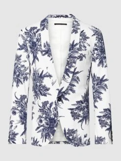 Drykorn 1-Knopf-Sakko Mit Allover-Print Modell 'Bellac' - Weiß -Boss Ralph Lauren Geschaft 9p1k6lhia9656cqj9gpkada2a0sk6lae6t742ji668okqj2m915j8di99d2kiiqk8t3keea38crjicim9so30phk69h6apj2c9i6acpk6oomcohoc4p30d1h74p30ob271hjic8