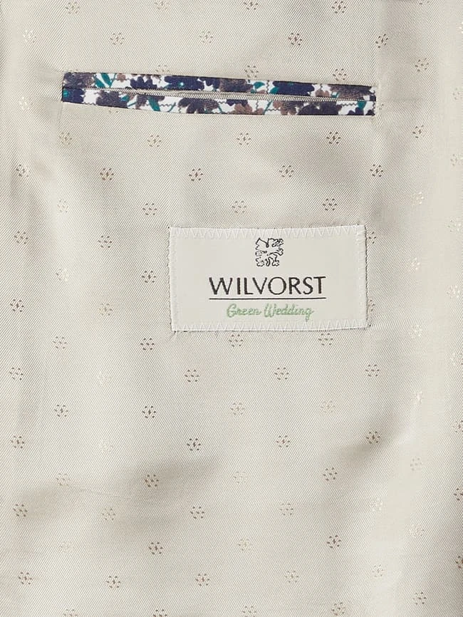 Wilvorst 2-Knopf-Sakko Mit Leinen-Anteil - Lindgrün 7 Wilvorst 2-Knopf-Sakko Mit Leinen-Anteil - Lindgrün – Bild 5