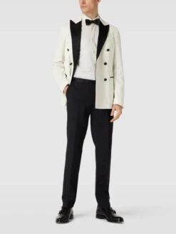 BOSS Sakko Mit Doppelreihiger Knopfleiste Modell 'Hanry' - Weiß