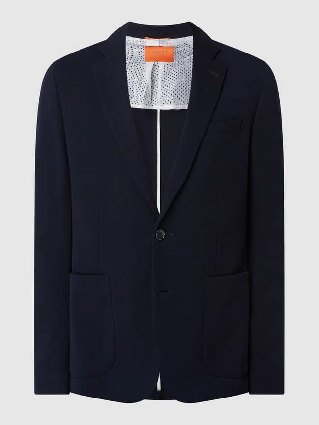 DIGEL 2-Knopf-Sakko Mit Viskose-Anteil Modell 'Neel' - Dunkelblau 4 DIGEL 2-Knopf-Sakko Mit Viskose-Anteil Modell 'Neel' - Dunkelblau – Bild 2