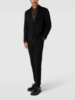 S.Oliver BLACK LABEL Sakko Mit Eingrifftaschen - Schwarz